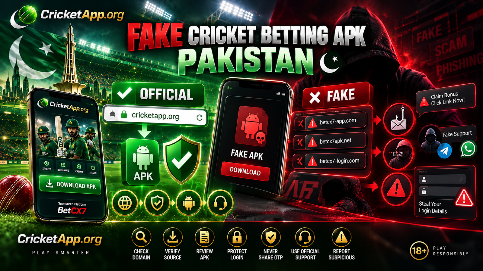Fake APK & Phishing Protection Pakistan